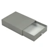 2019 Custom recycle grey kraft paper drawer box for jewelry packaging