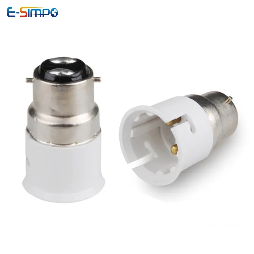 B22 To B22 Extender Adapter B22 Cfl Led Bulb Light Socket Base