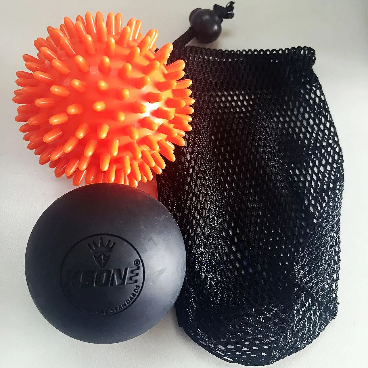 Massage Therapy Ball Set Self Deep Tissue Massager Myofascial Release