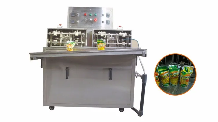 Good quality vertical semi automatic juice sachet filling machine