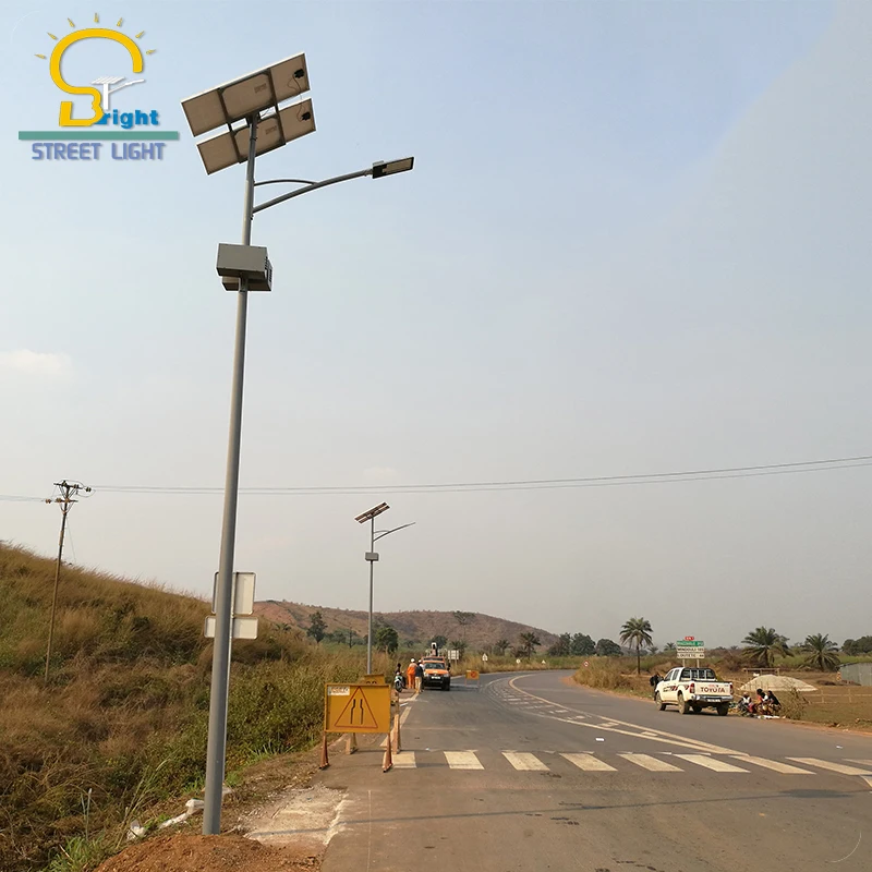 80w toolless solar led street light with remote control