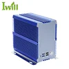 China computer hardware industrial mini pc fanless i5 with 2 pci slot