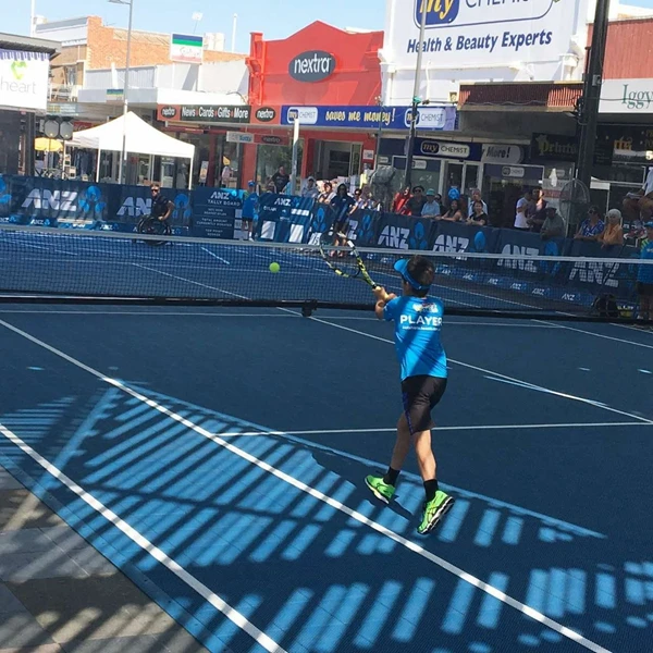 new tennis court_