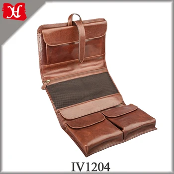 Roll Up Leather Hanging Toiletry Bag Dopp Kit Travel Wash For Roll Up Leather Hanging Toiletry Bag Dopp Kit Travel Wash For Men