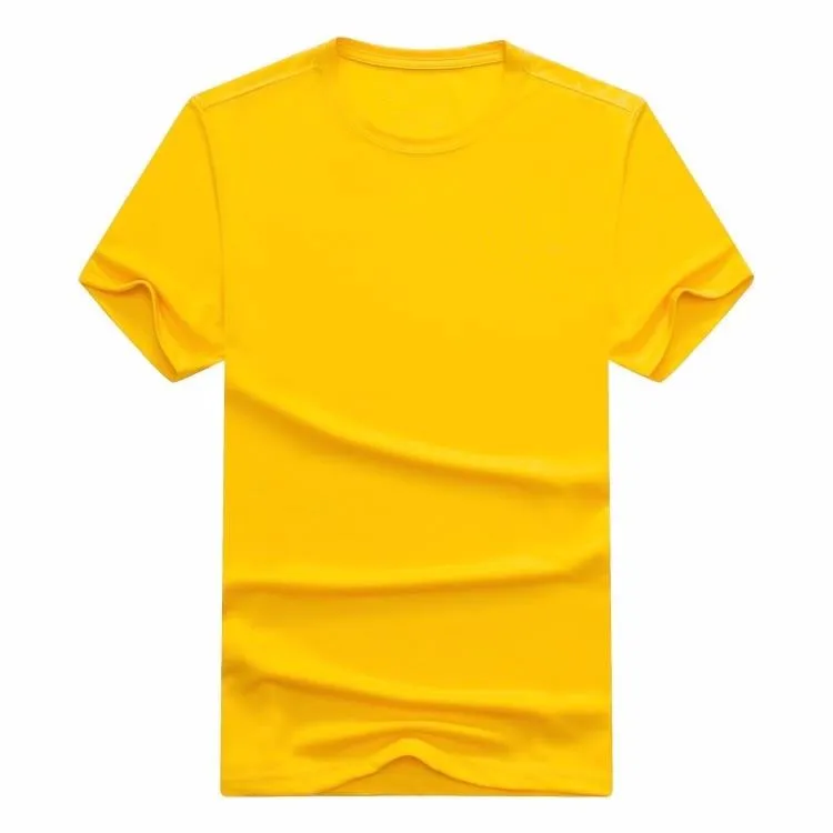 High Quality 100% Polyester Yellow Sport T Shirt - Buy Yellow Sport T ...