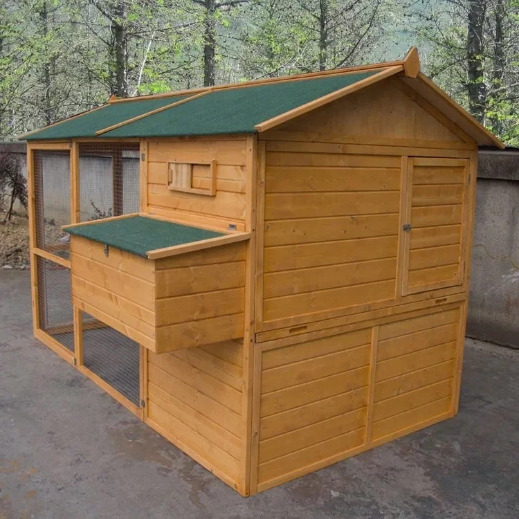 Wooden Easy Clean Large Chicken Coops Hen Houses Chicken Coop Houses