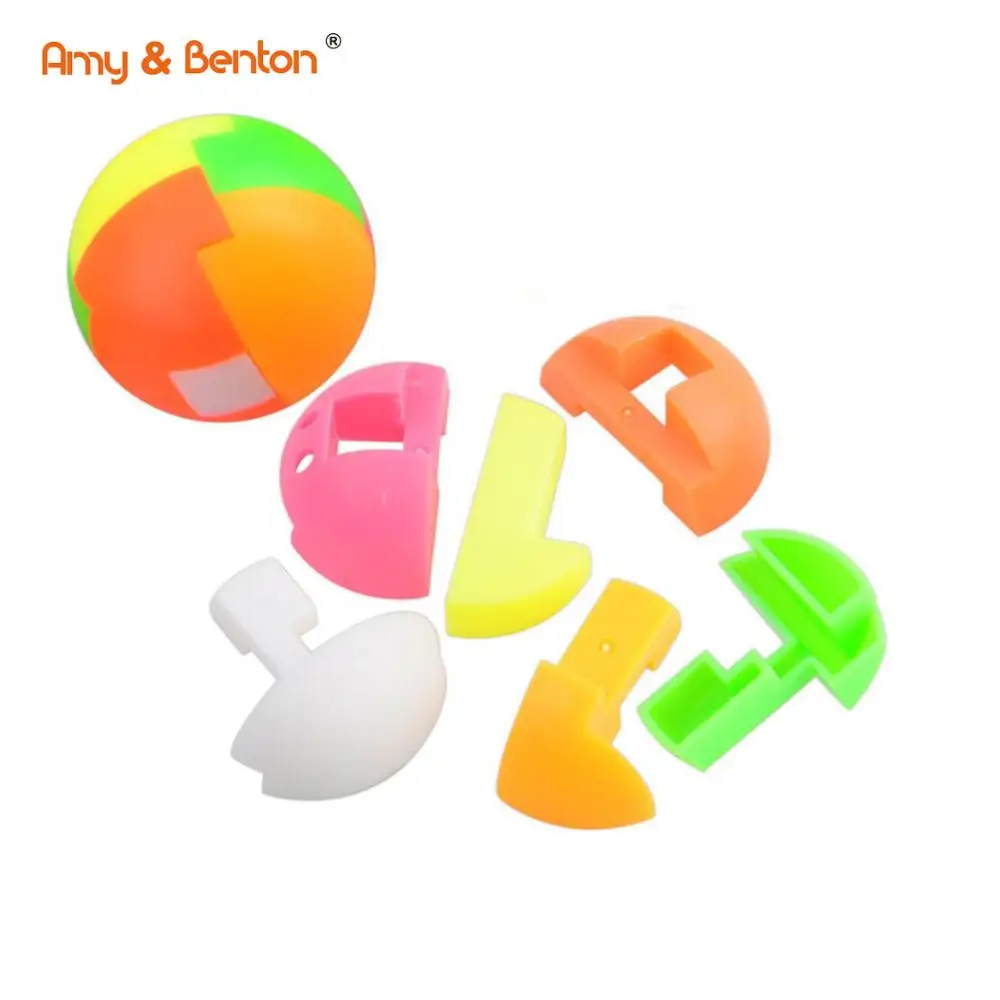 Top Quality Custom Educational 3d Plastic Puzzle Ball Game For Kids Buy Puzzle Ball,3d Puzzle
