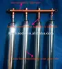 solar tube with copper heat pipe