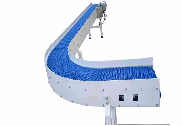 De Comida De Acero Inoxidable Grado Cinta Transportadora 45 90 Giro De