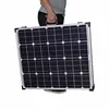 160W Mono Poly portable Camping Hiking folding panel connect to grid connect solar inverter for energy board