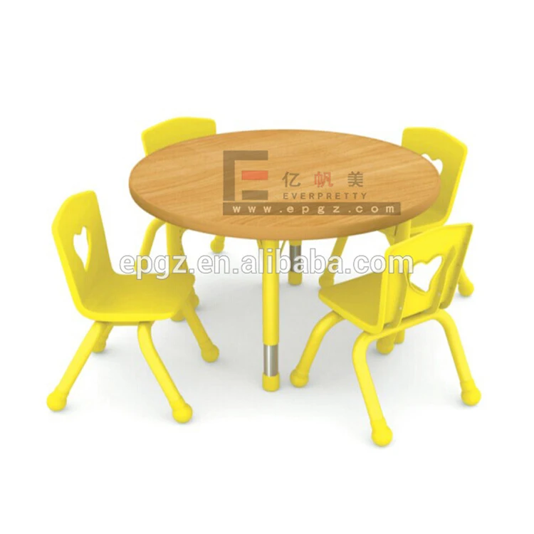 kids table and 6 chairs