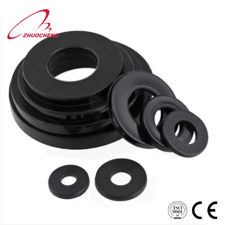Black Nylon Plastic Insulation Shoulder Washer Buy Nylon Washer