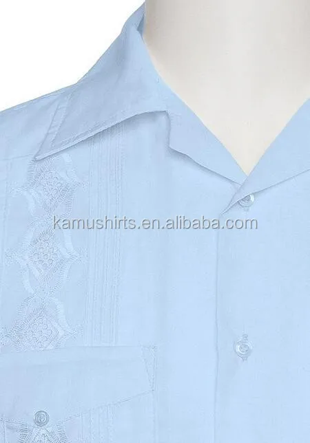 guayabera bordada para hombre