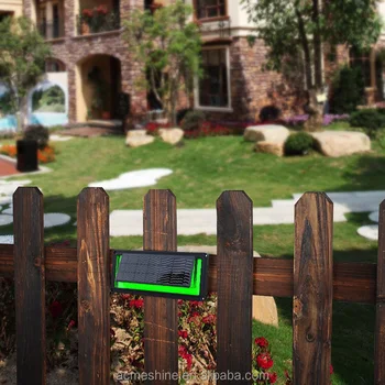 Solar Plastic Fence Light Solar Fence Post Cap Lights Solar Lamp