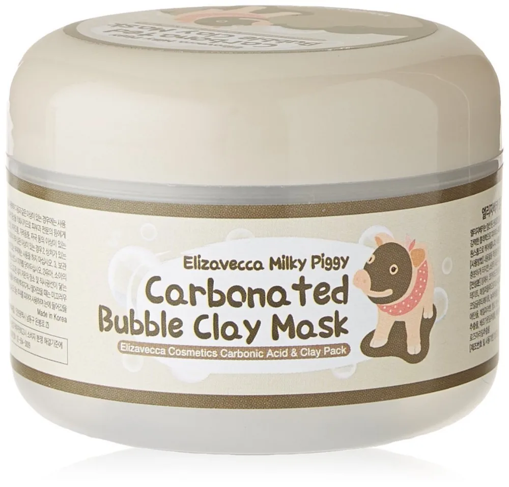 korea brand cosmetic carbonated bubble clay mask