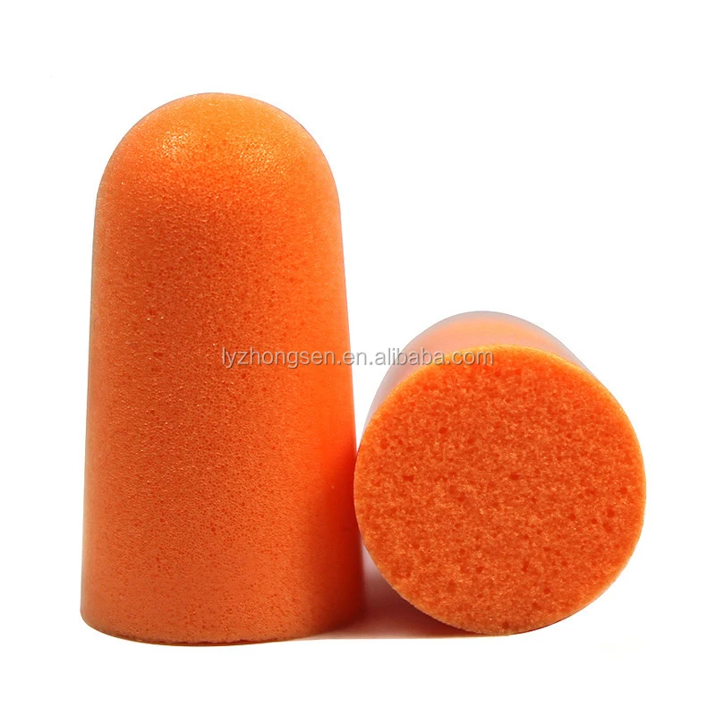 Bullet Ear Plugs With String Corded Foam Ear Plugs,Hearing Protection
