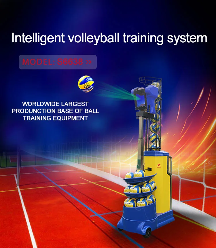 Volleyball Indoor Training Equipment Hitting Shooting Machine Buy