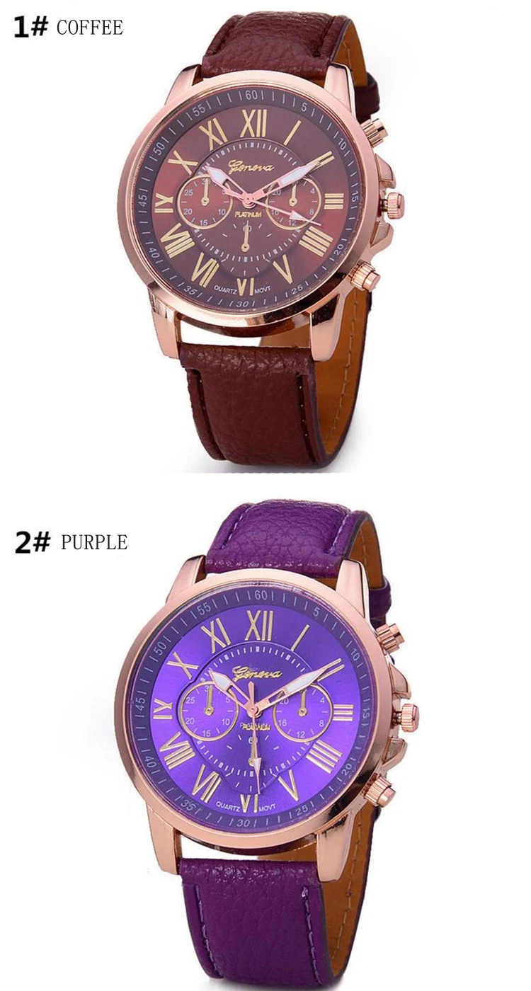 12 Unid Moda Colorida Ginebra Relojes Mujeres Venta Al Por 12 Unid Moda Colorida Ginebra Relojes Mujeres Venta Al Por