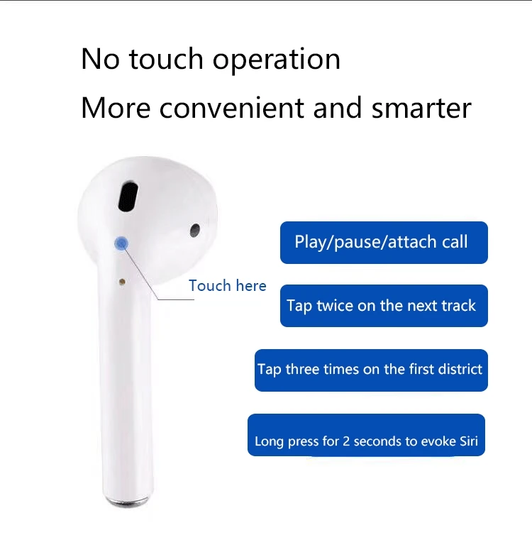 2019 tws true wireless i10 tws Pop-up blue tooth 5.0 earbuds