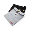 Recycled 15 Inch File Portfolio Business Computer A4 Document Messenger Felt Laptop Bag With Logo