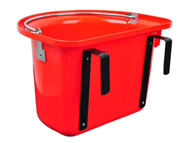 Plastic Bucket Pail Water Feeder Horse Animal 12l Barn Stable Heavy
