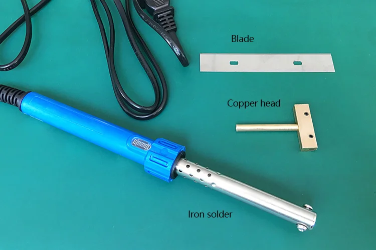 Lcd Refunishment Tool T Type 110v Soldering Iron For Glue Cleaning