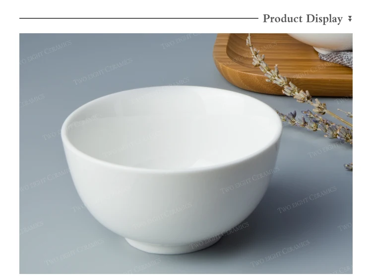 High profile hotel products fine ceramic coconut fruit small porcelain bowls