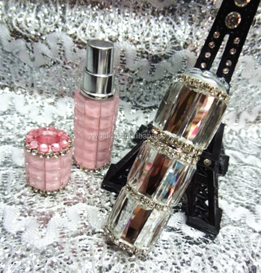 5 Ml Blue Crystal Diamonds Perfume Bottles Buy Perfume Bottle,Blue