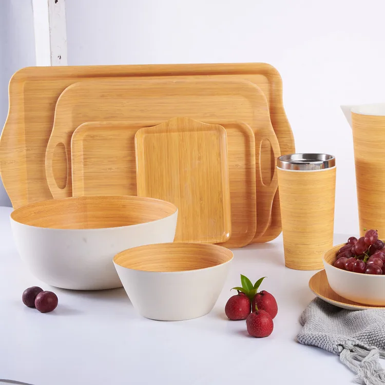 High Quality With Beautiful Design Bamboo Fiber Dinnerware Buy Dinnerware Product on