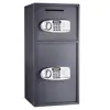 Zhenzhi Security Digital Double Door Electronic Steel Security Depository Drop Safe Box For Cash Gun Jewelry