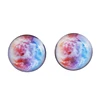 Best Selling Fashion Images Surgical Steel Custom Logo Epoxy Earring Stud