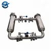 Stainless Steel SS304 And SS316L Food grade Duplex Filter For Food Beverage Pharmacy Dairy