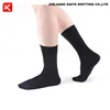 KT-A1-0403 men black socks 100% cotton black socks men mens black socks