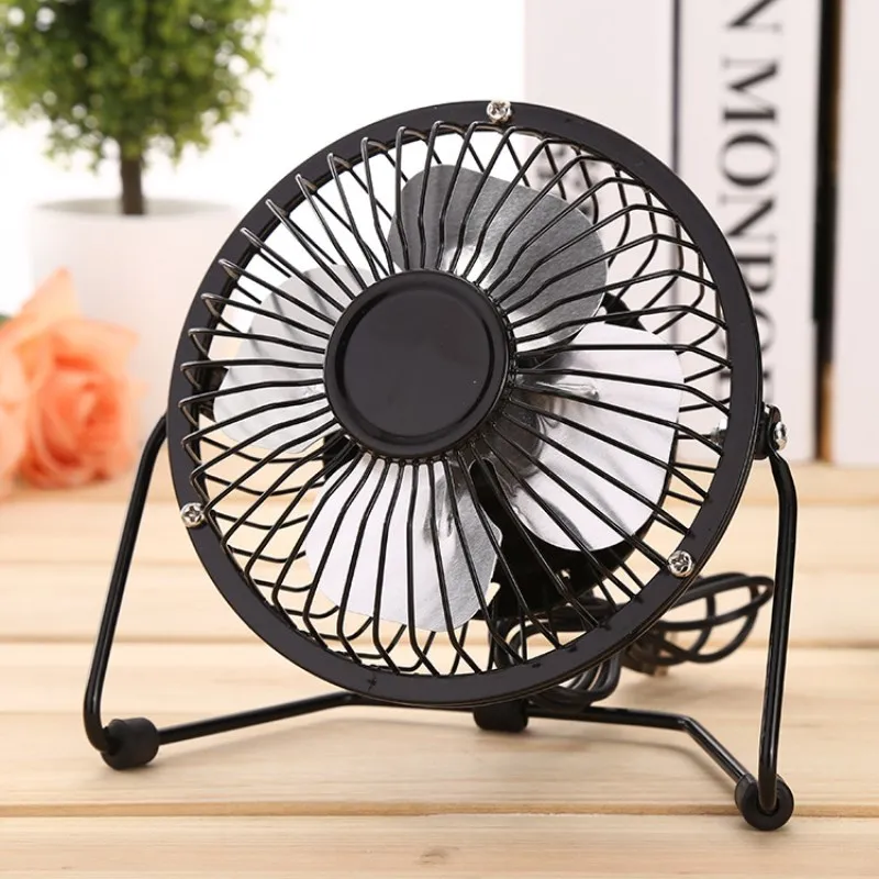 Mini Usb Fan Small Desk Fan Super Quiet Usb Portable Ventilador