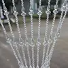 Latest Design Romantic Acrylic Crystal Waterdrop Teardrop Drop Handmade Beaded Curtain