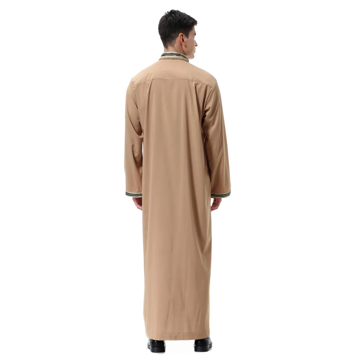 A6167 Wholesale Islamic Men Robes Prayer Clothing Abaya Designs Dubai