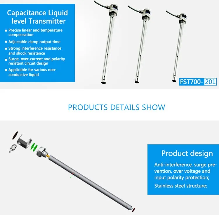 Fst700201 Hot Sale Rod Type Arduino Liquid Fuel Level Sensor For Fuel Tank Buy Arduino Liquid