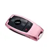 Car Remote Key Fob Case Shell Replacement For Mercedes-Benz E Class E200 E300 W213 3-Buttons Benz Car Metal Key Shell Cover Case