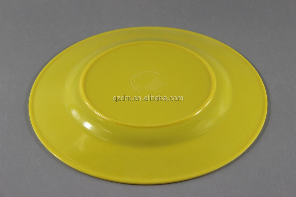 Yellow Melamine Dinnerware,Solid Melamine Plates And Dishes