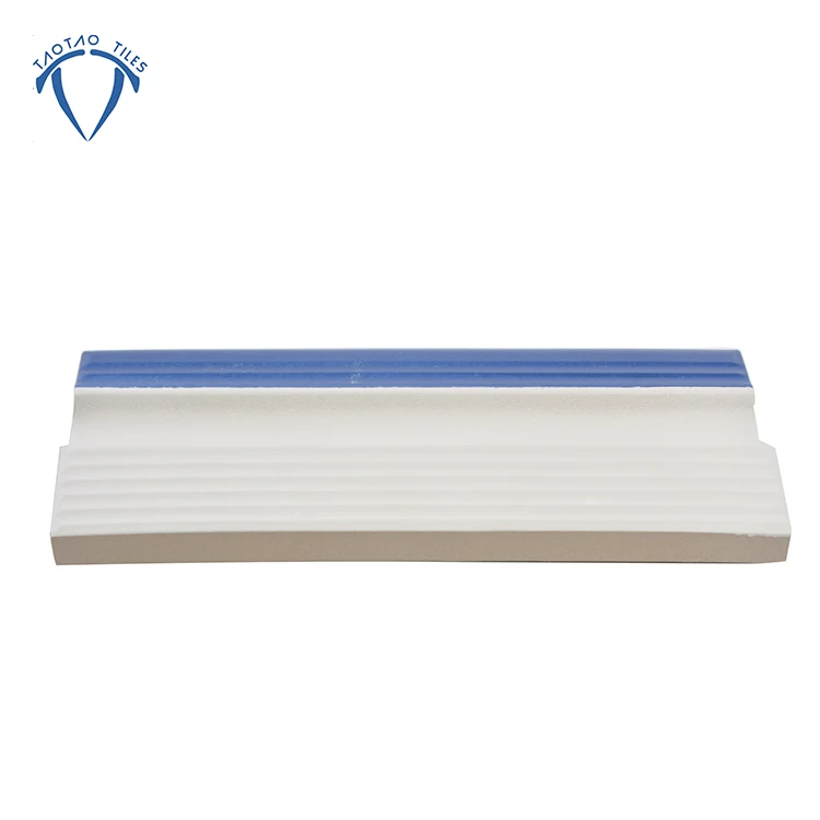 finger grip pool coping antislip border tile for swimming pool