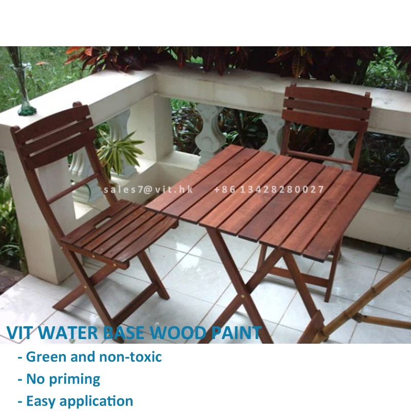 Vit 168 Nature Wood Paint With Weather Resistance For Outdoor