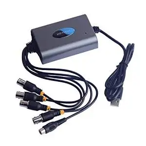 EC4000 4-Channel Real-Time High Definition HTV USB 2.0 Audio Video Capture Adapter DVR