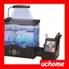 UCHOME Mini Desktop USB Aquarium / mini fish tank / led Desktop Aquarium accessories