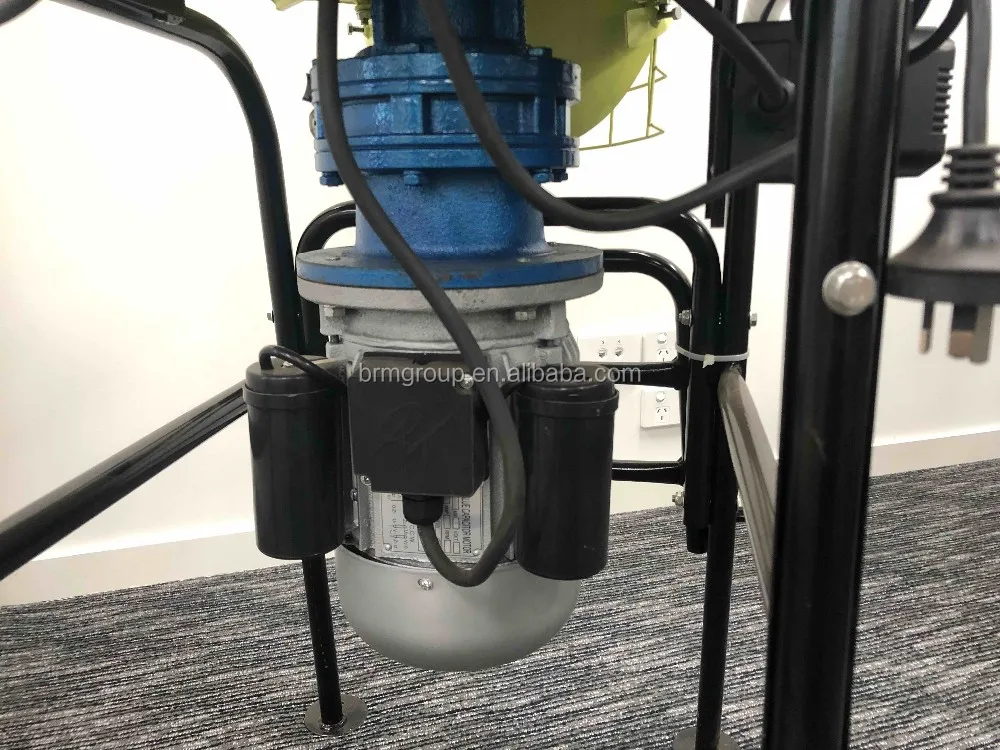 80l Portable Screed Mixer Electric Pan Cement Mortar Mixer 1100w Forced