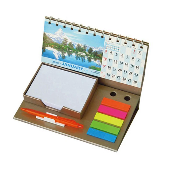 Guangzhou Factory Portable Miniature Table/desk Calender Printing ...