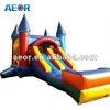 A1-top Inflatable combo water slide bounce house for backyard/inflatable water slide