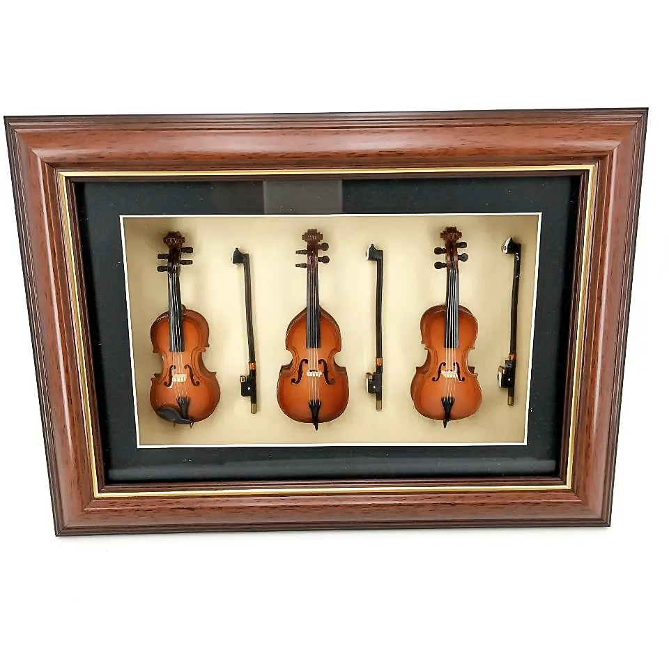 Music Gifts Violin Model Frame Display Case Wall Frame Buy Music