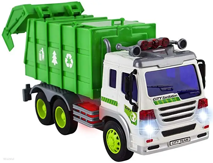 back loader garbage truck toy