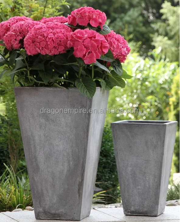 Ringan fiberglass perkebunan bunga  pot  Pot  bunga  pekebun 