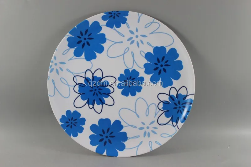 Factory supplies 10inch Melamine Flat Plate